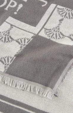 Outlet JOOP! Jacquard Scarf in grey/cream