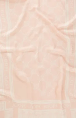 Hot JOOP! Jacquard Scarf in pastel pink