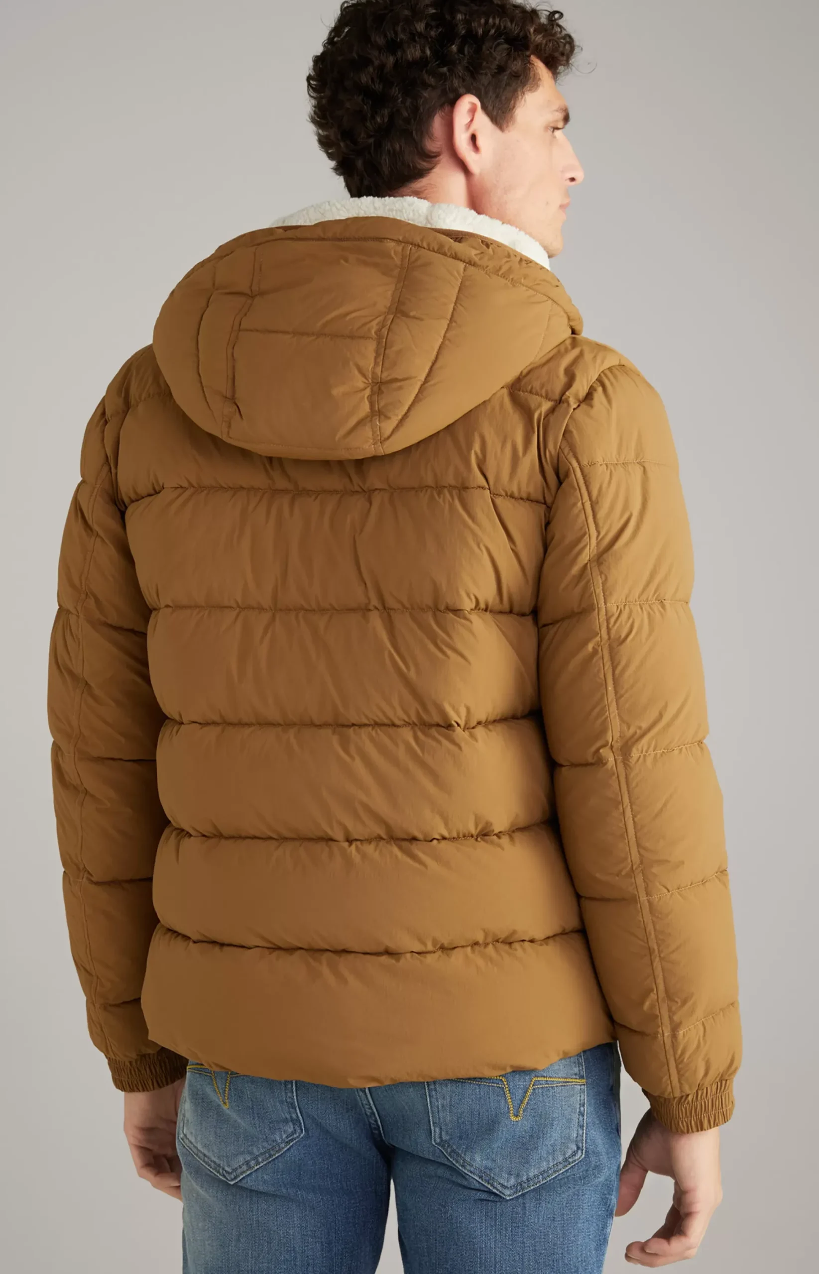 New JOOP! Jhonis Quilted Jacket in brown