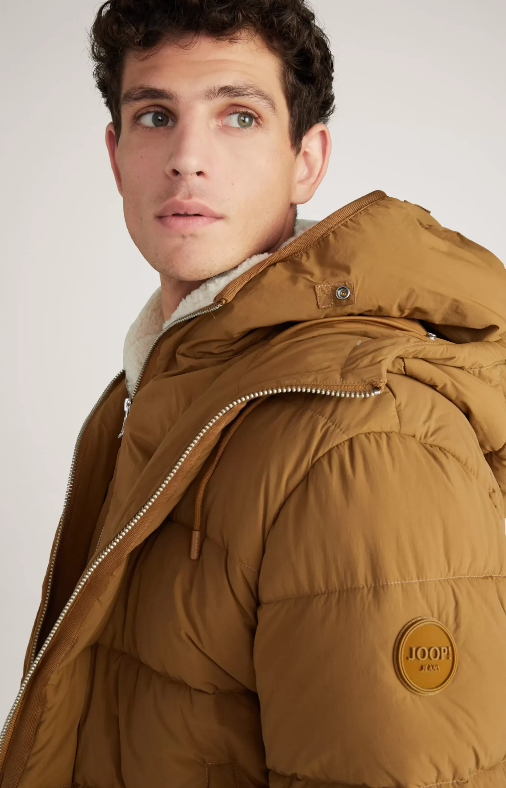 New JOOP! Jhonis Quilted Jacket in brown