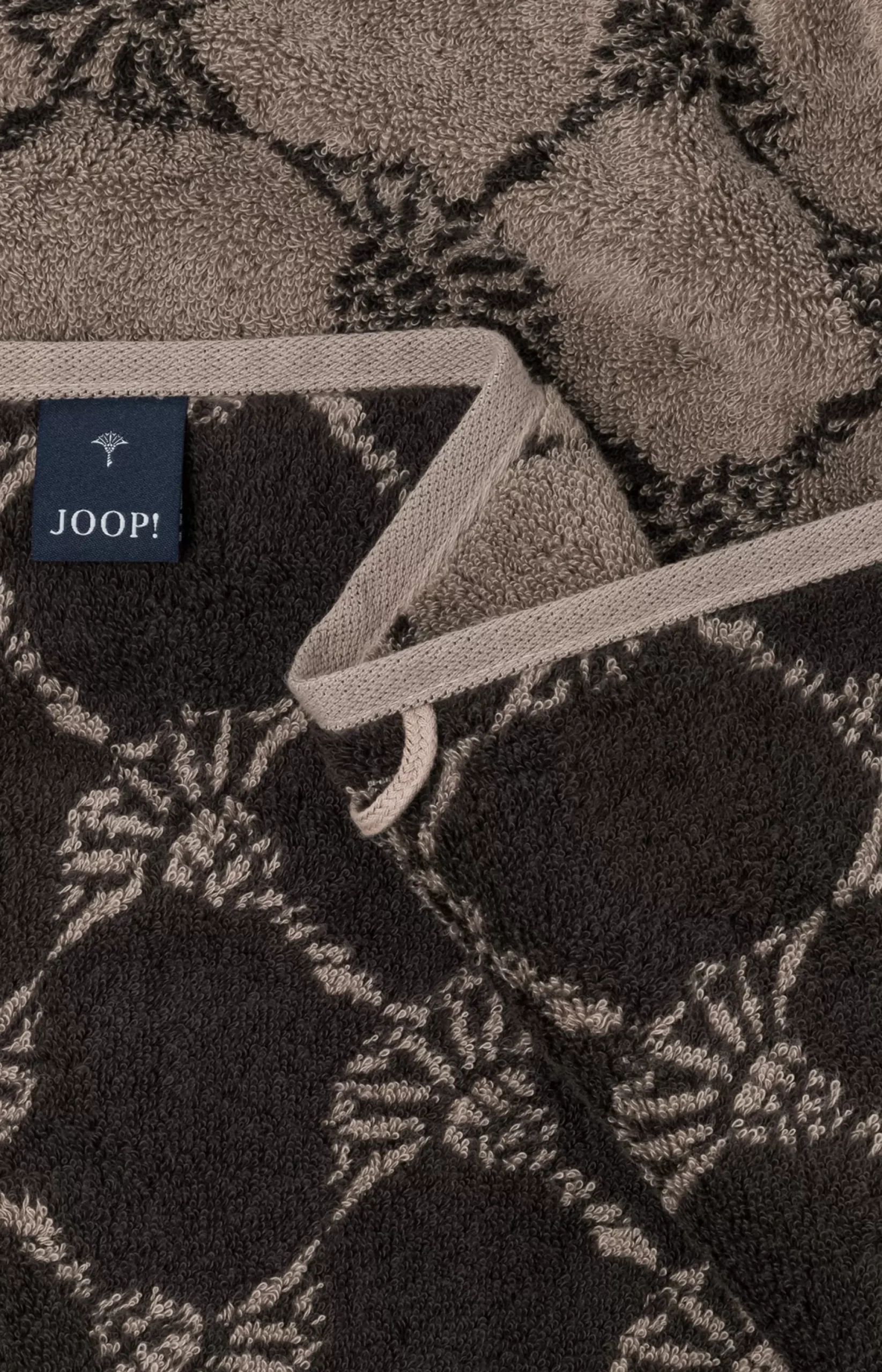 Clearance JOOP! CLASSIC CORNFLOWER Terrycloth Range in mocha