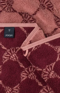 Clearance JOOP! CLASSIC CORNFLOWER Terrycloth Range in Rouge red