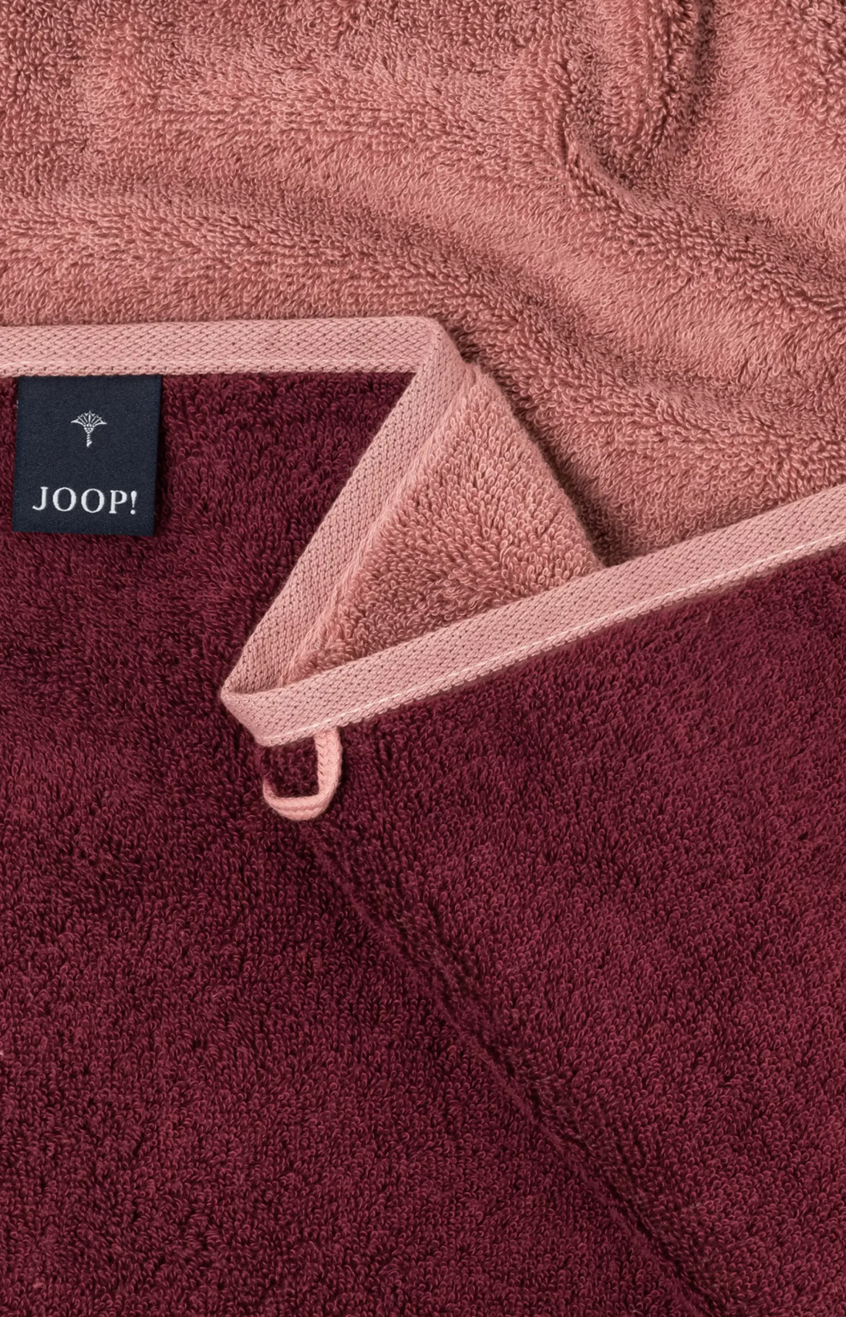 JOOP! CLASSIC DOUBLEFACE Terrycloth Range in Rouge red