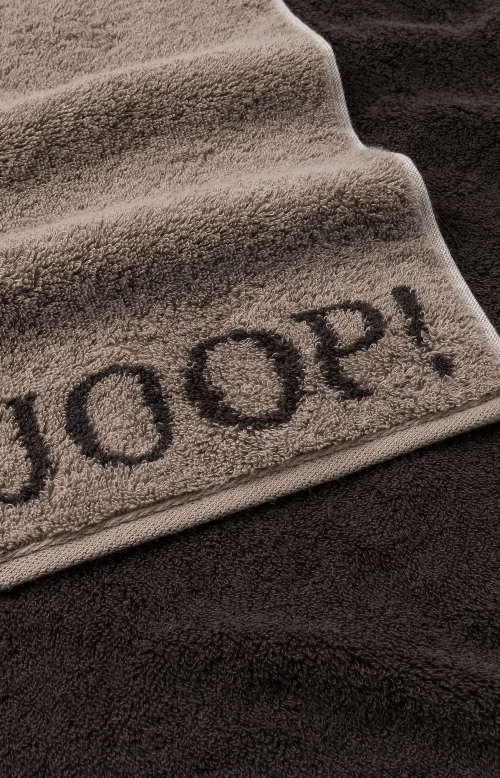 New JOOP! CLASSIC DOUBLEFACE Terrycloth Range in mocha