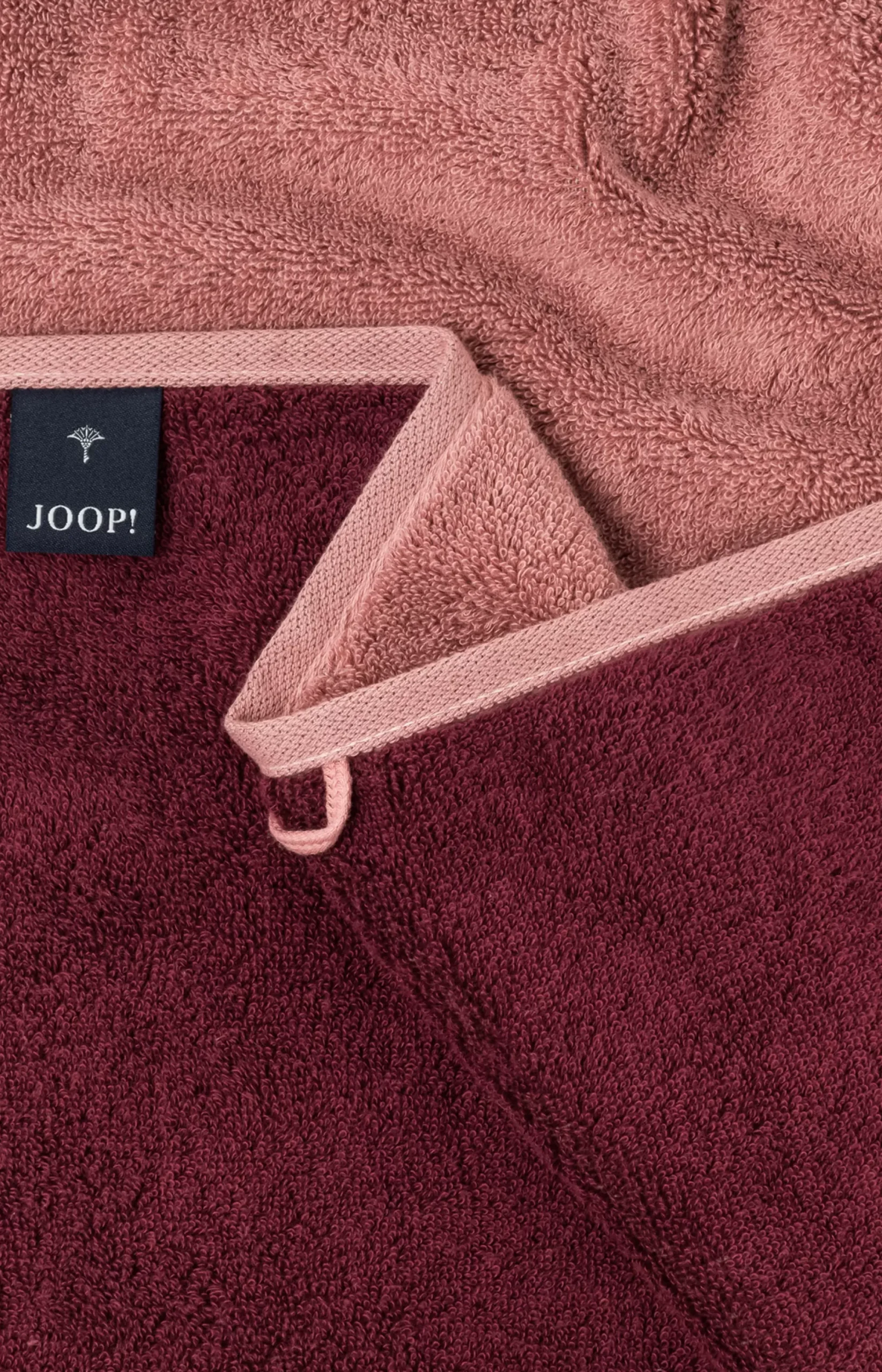 Online JOOP! CLASSIC DOUBLEFACE Terrycloth Range in Rouge red