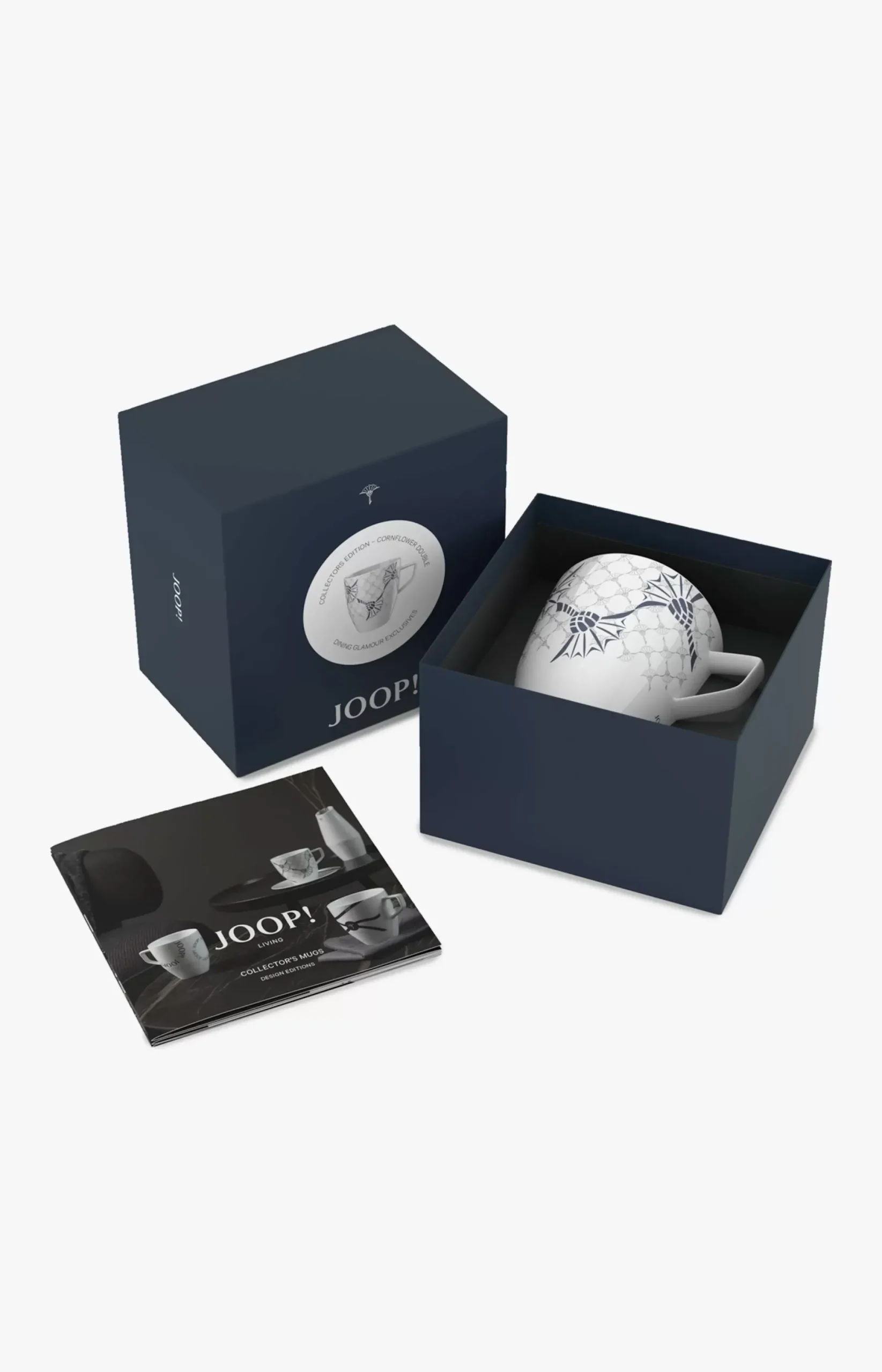 JOOP! COLLECTOR'S MUG FASHION EDITION AUTUMN/WINTER 2021/22 in White/Multicolour white-multicolour