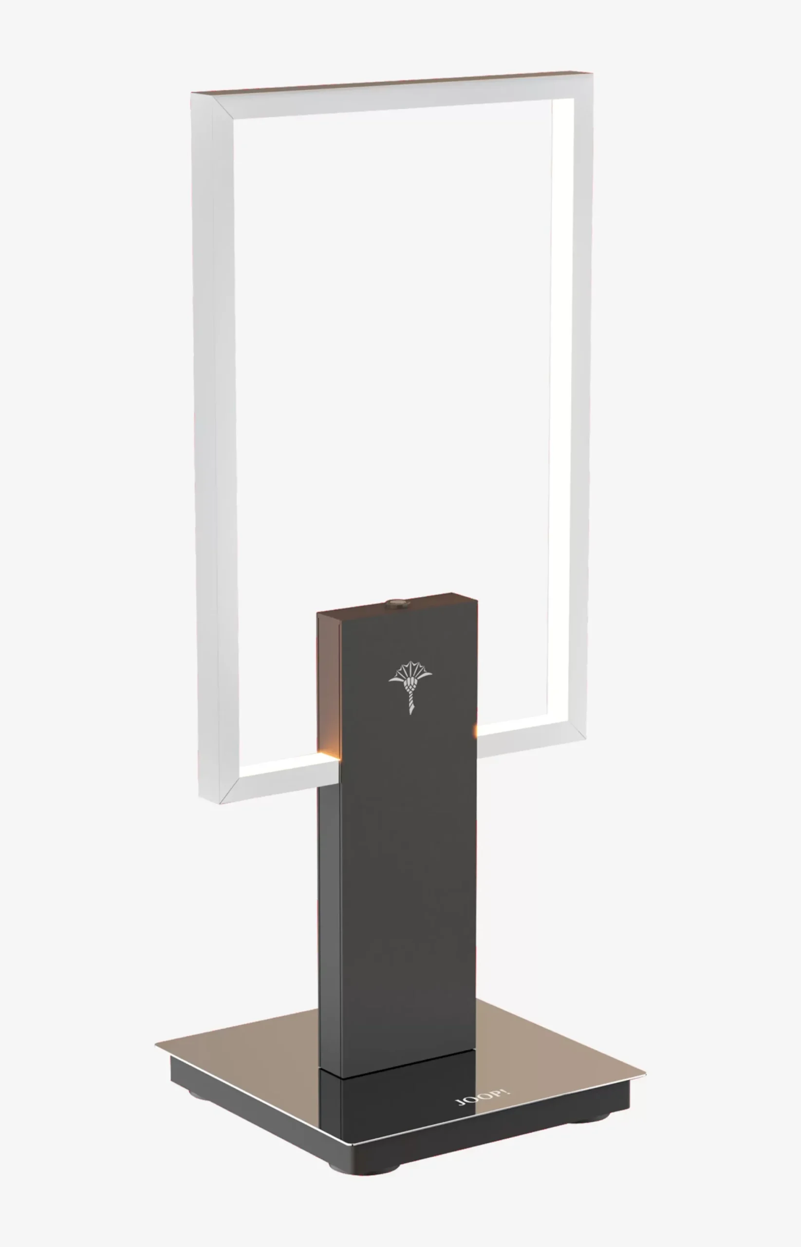 JOOP! CUBE LIGHTS LED table light, chrome/black chrome/black