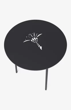 Best JOOP! EMBOSS side table, 40 x 52 cm in mid night blue
