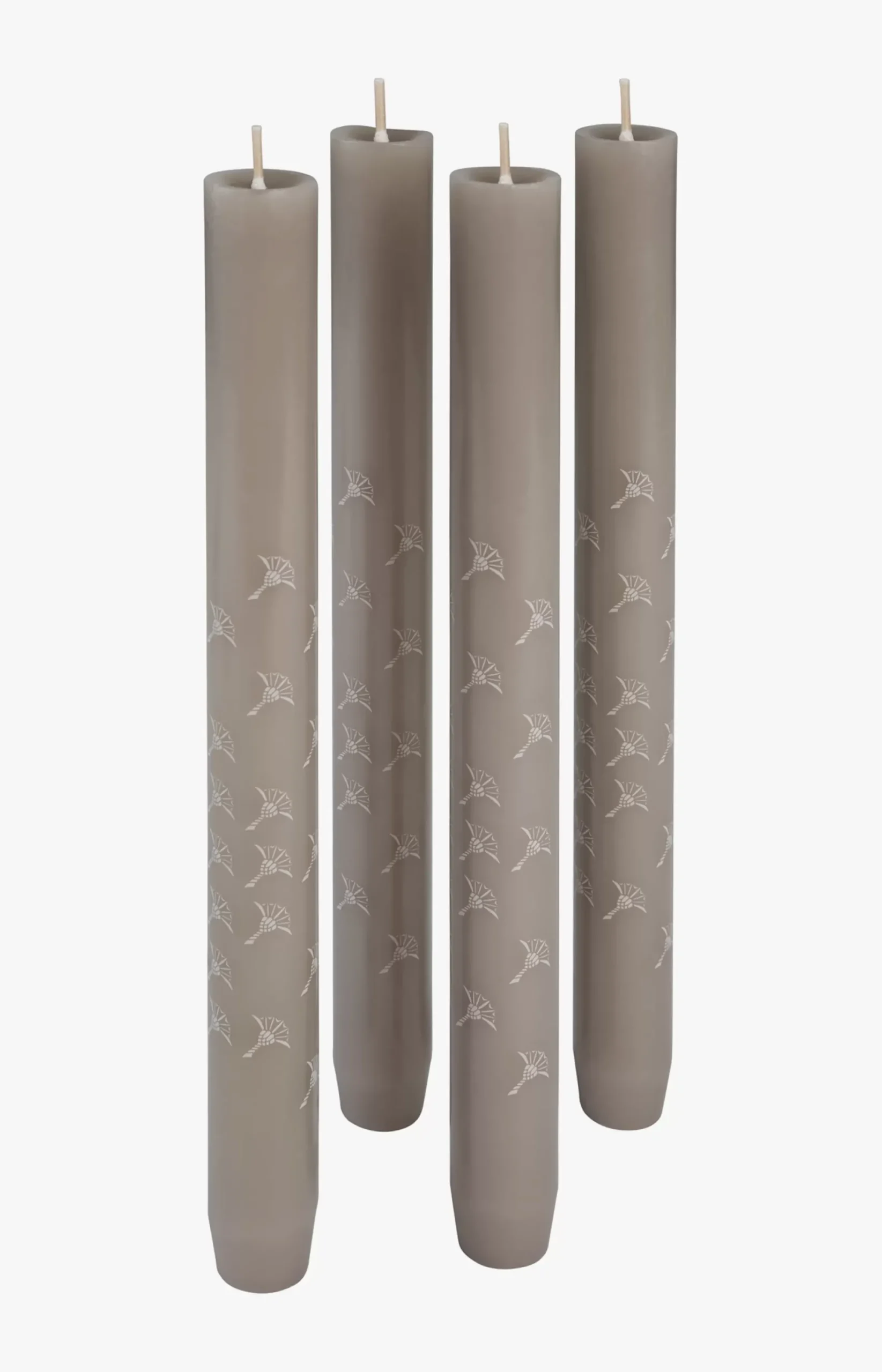 Best JOOP! FADED CORNFLOWER silica candle set of 4 pebble