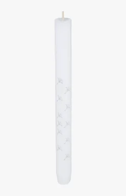 Clearance JOOP! FADED CORNFLOWER Stick Candles in , Set of 4 white