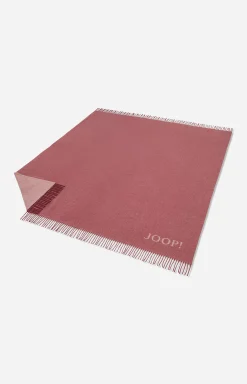 Discount JOOP! FINE-DOUBLEFACE Throw in Rouge-Nude Rude-rouge