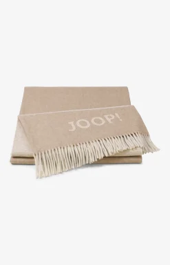 Best JOOP! FINE-DOUBLEFACE throw in cream/nature cream/natural
