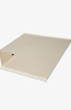 Best JOOP! FINE-DOUBLEFACE throw in cream/nature cream/natural