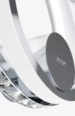 New JOOP! JEWEL LIGHTS LED wall light, chrome transparent/chrome