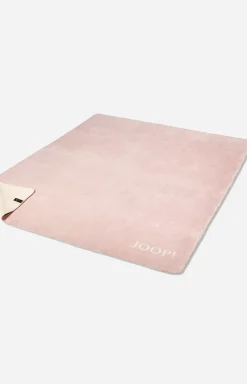 Outlet JOOP! MELANGE DOUBLEFACE throw in nude/cream