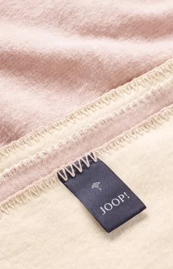 Outlet JOOP! MELANGE DOUBLEFACE throw in nude/cream