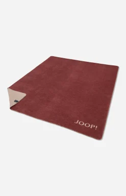 Hot JOOP! MELANGE-DOUBLEFACE Blanket in Château-rouge