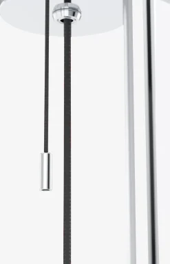 Sale JOOP! ROUND LIGHTS CHROME table lamp, fumé glass/chrome transparent/chrome
