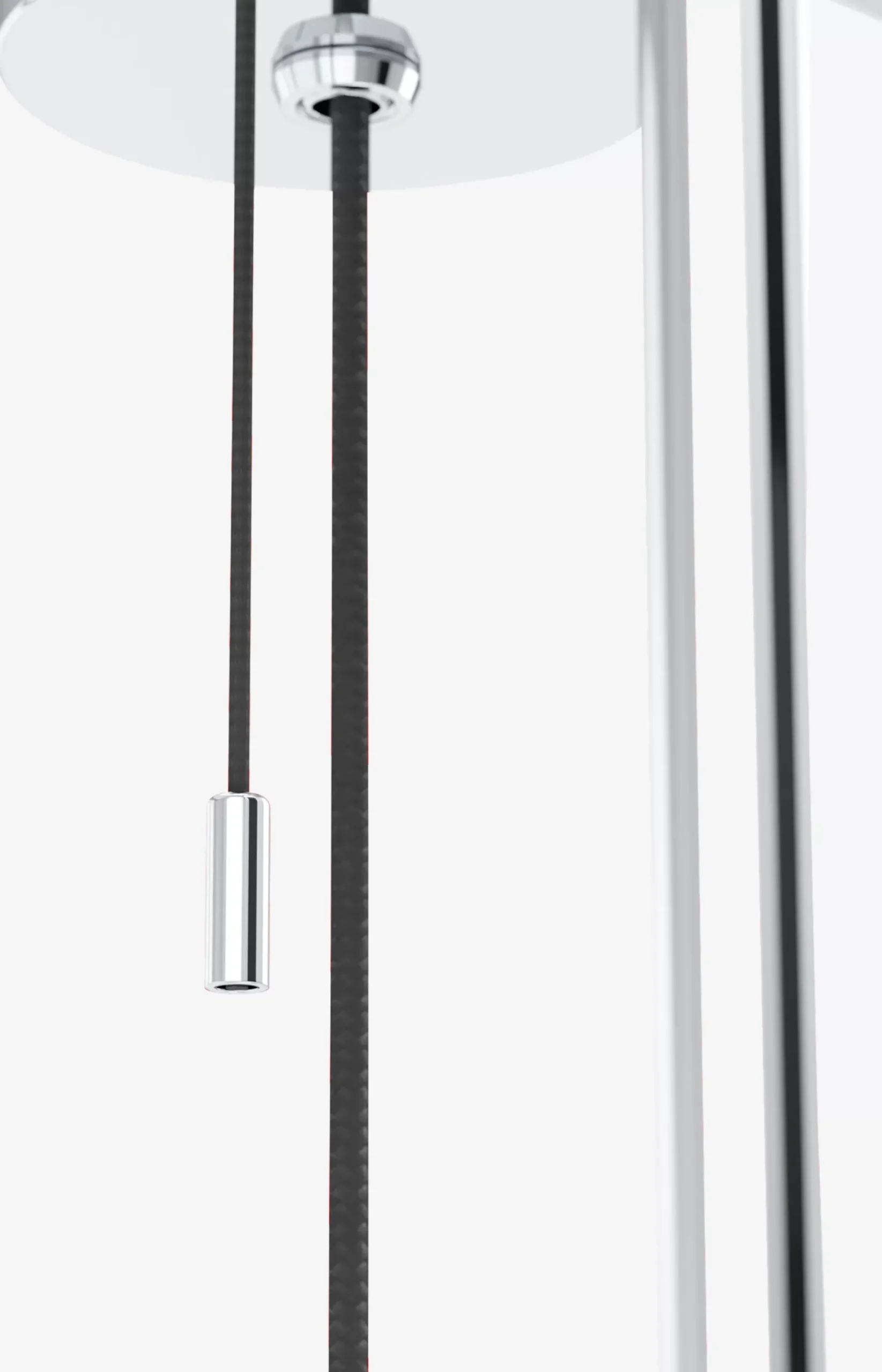 Sale JOOP! ROUND LIGHTS CHROME table lamp, fumé glass/chrome transparent/chrome
