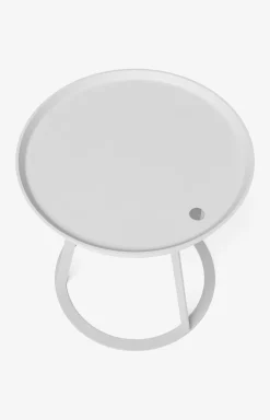 Sale JOOP! ROUND side table with painted wood fibre plate, 45 x 47 cm in white