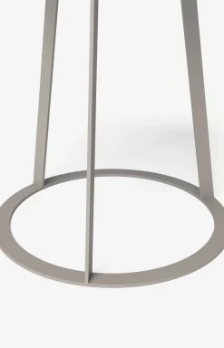 Online JOOP! ROUND side table with painted wood fibre plate, 45 x 52 cm in taupe