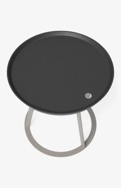 Sale JOOP! ROUND with smoked oak plate, 45 x 47 cm in taupe/anthracite