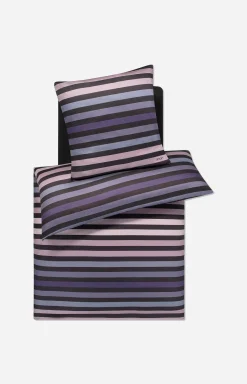 JOOP! TONE bedlinen in stripe purple