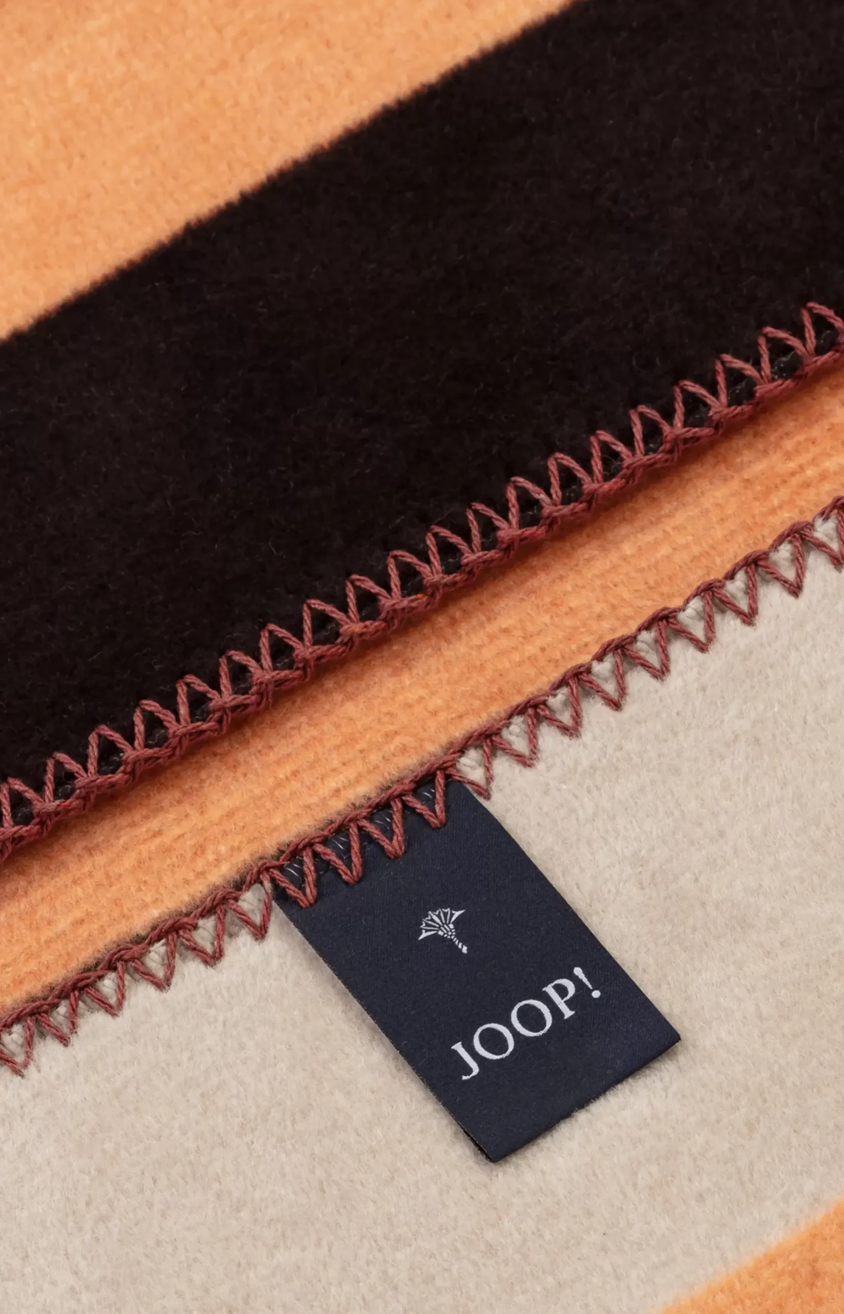 Online JOOP! TONE throw in copper/beige/brown stripe copper/beige/brown stripes