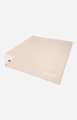 New JOOP! UNI-DOUBLEFACE Blanket in Château-natural