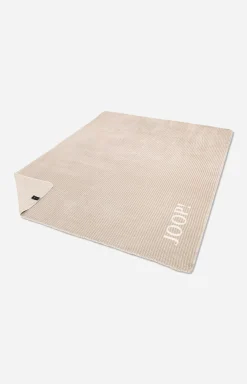 New JOOP! WOVEN Blanket in cream
