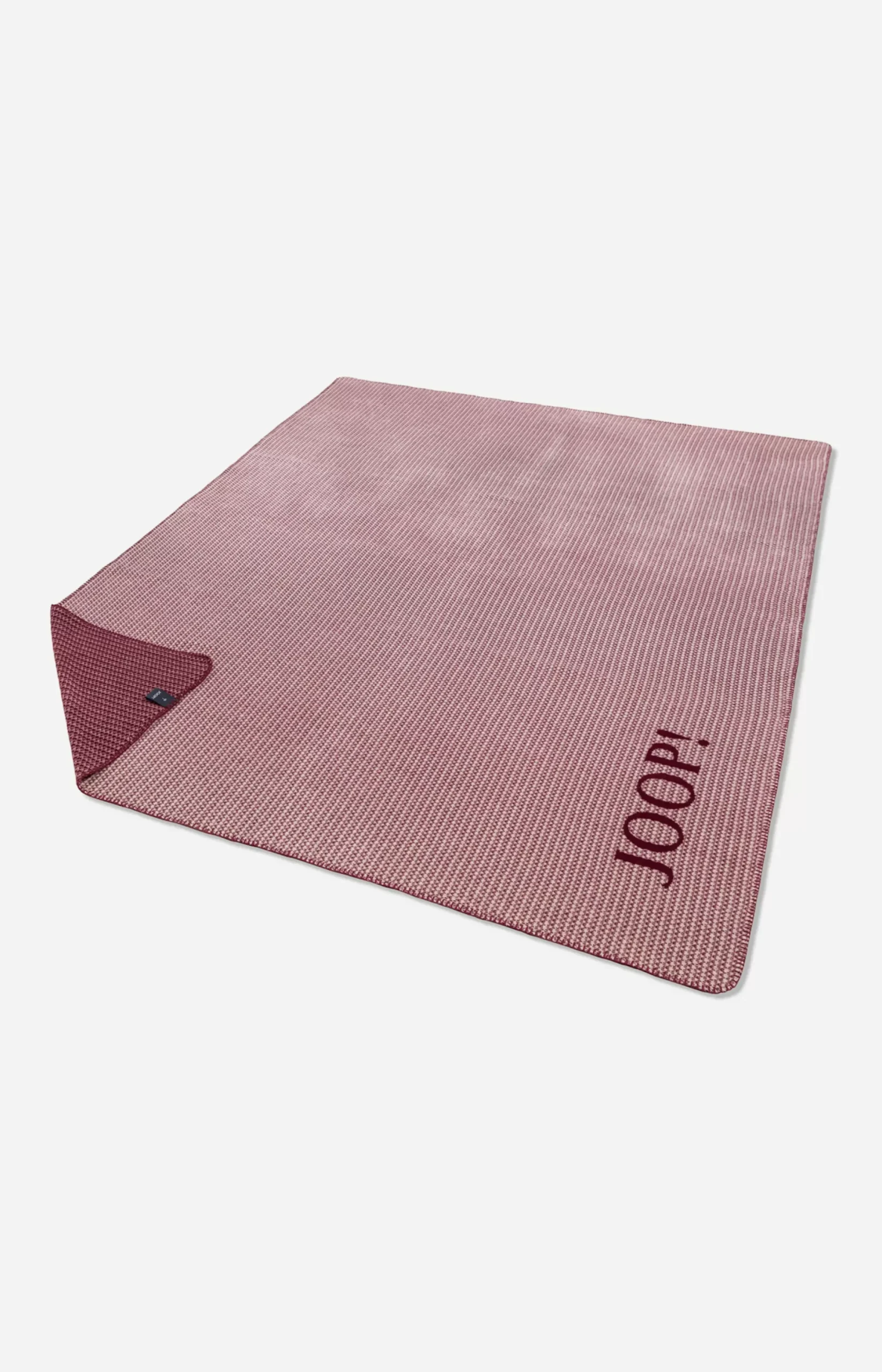 JOOP! WOVEN Throw in rouge