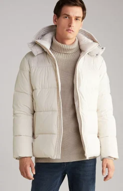 Hot JOOP! Joshas Quilted Jacket in off-white