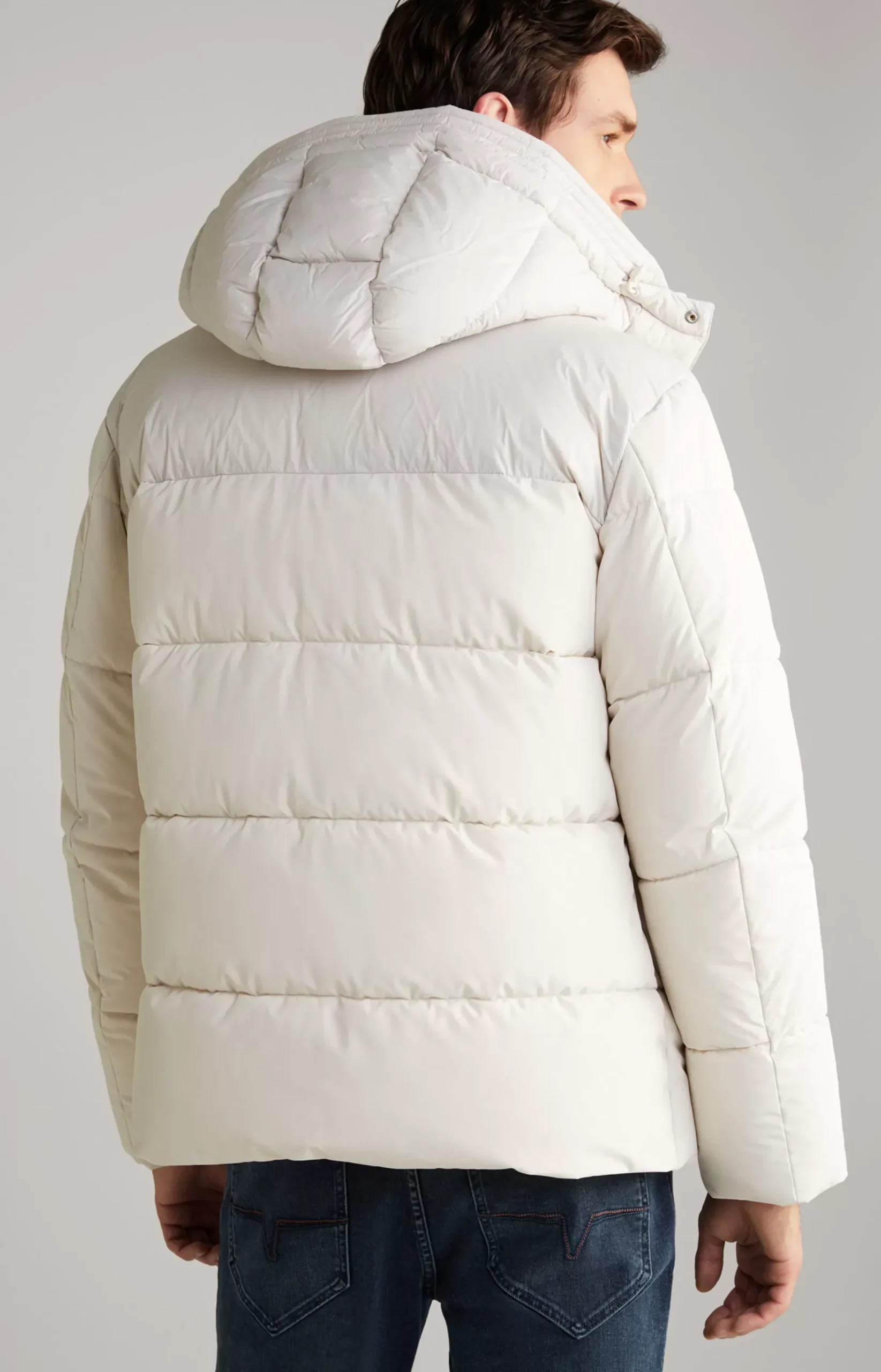 Hot JOOP! Joshas Quilted Jacket in off-white