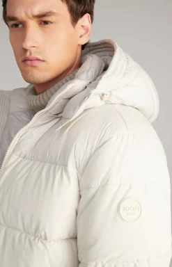Hot JOOP! Joshas Quilted Jacket in off-white