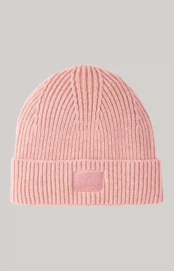 Clearance JOOP! Knitted Beanie in pink