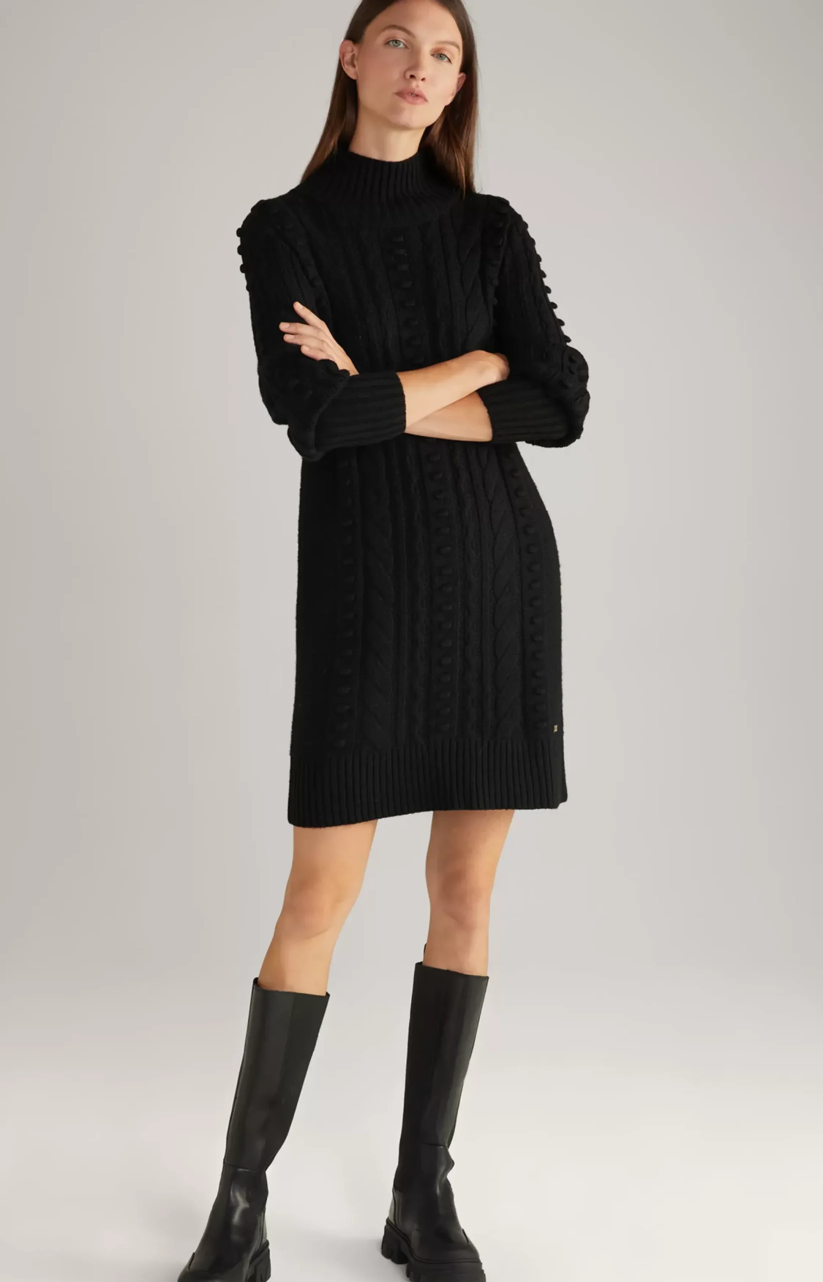 Hot JOOP! Knitted Dress in black