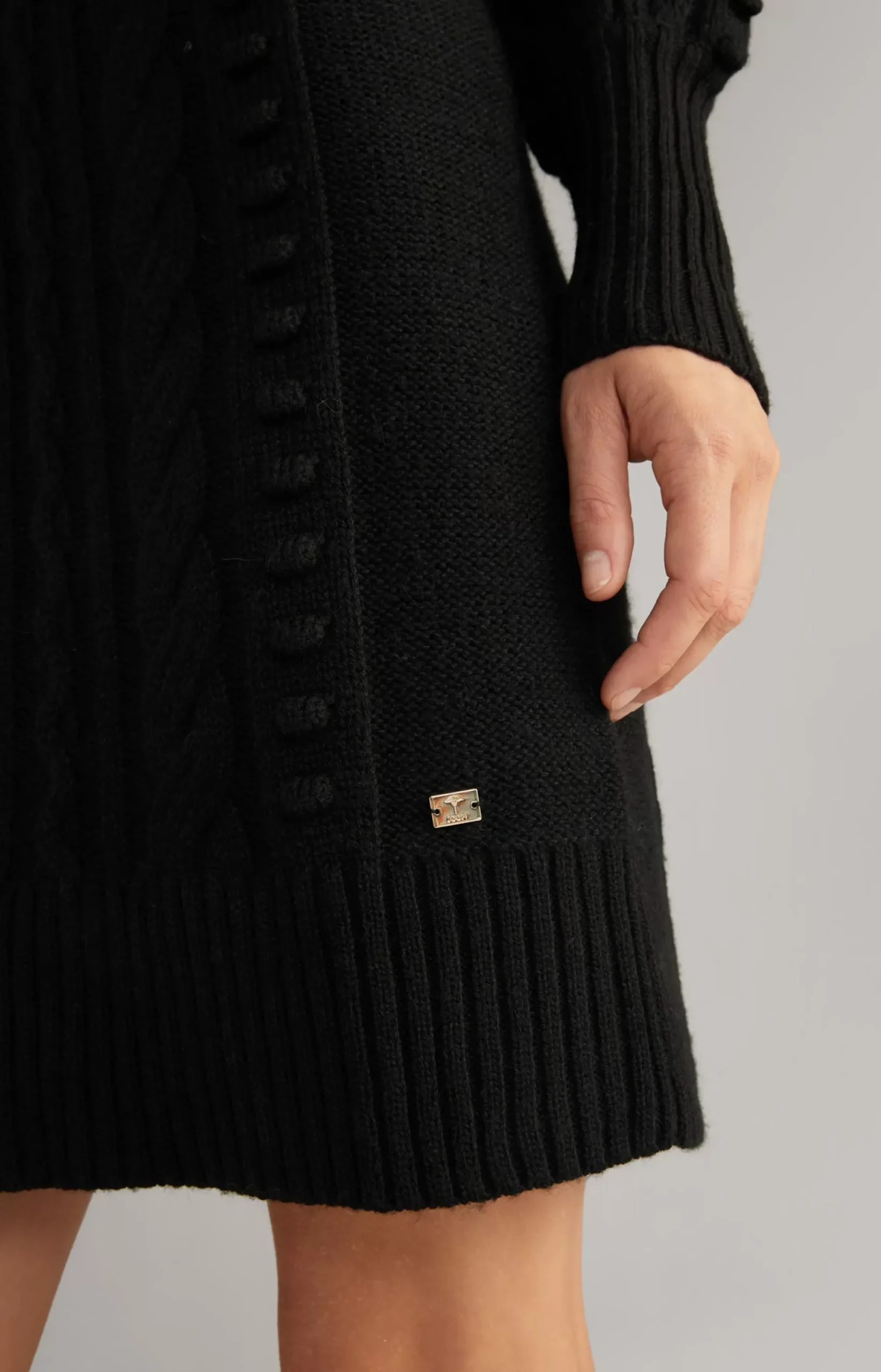 Hot JOOP! Knitted Dress in black