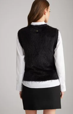 Online JOOP! Knitted Sleeveless Top in black