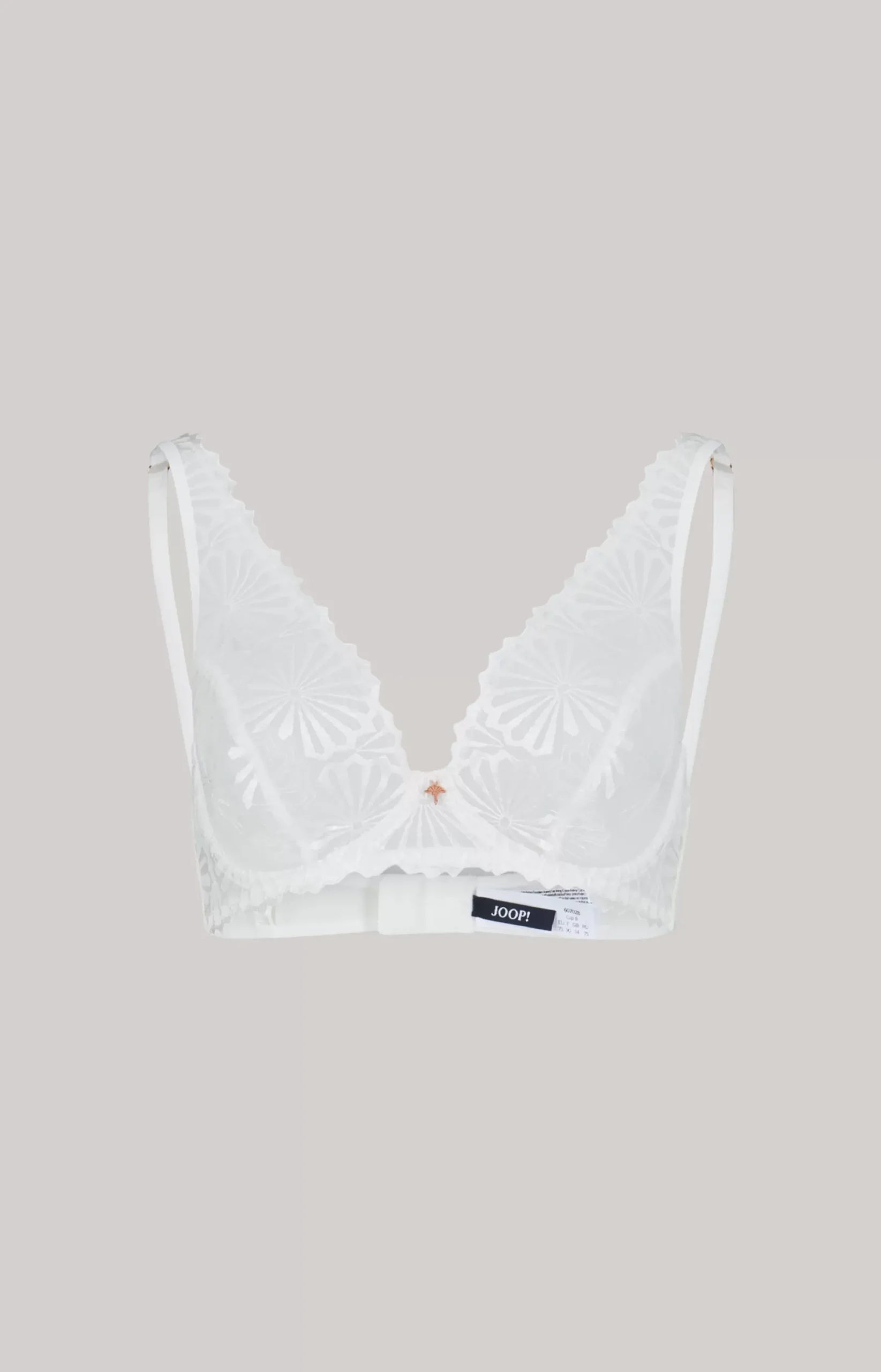 Hot JOOP! Lace bra in white