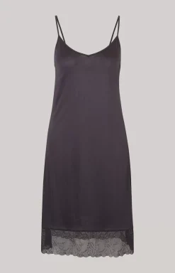 Online JOOP! Lace-trimmed Spaghetti Strap Top in anthracite