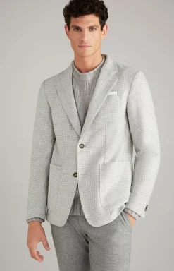 JOOP! Laig Jacket in light grey/off-white