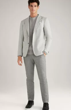 JOOP! Laig Jacket in light grey/off-white