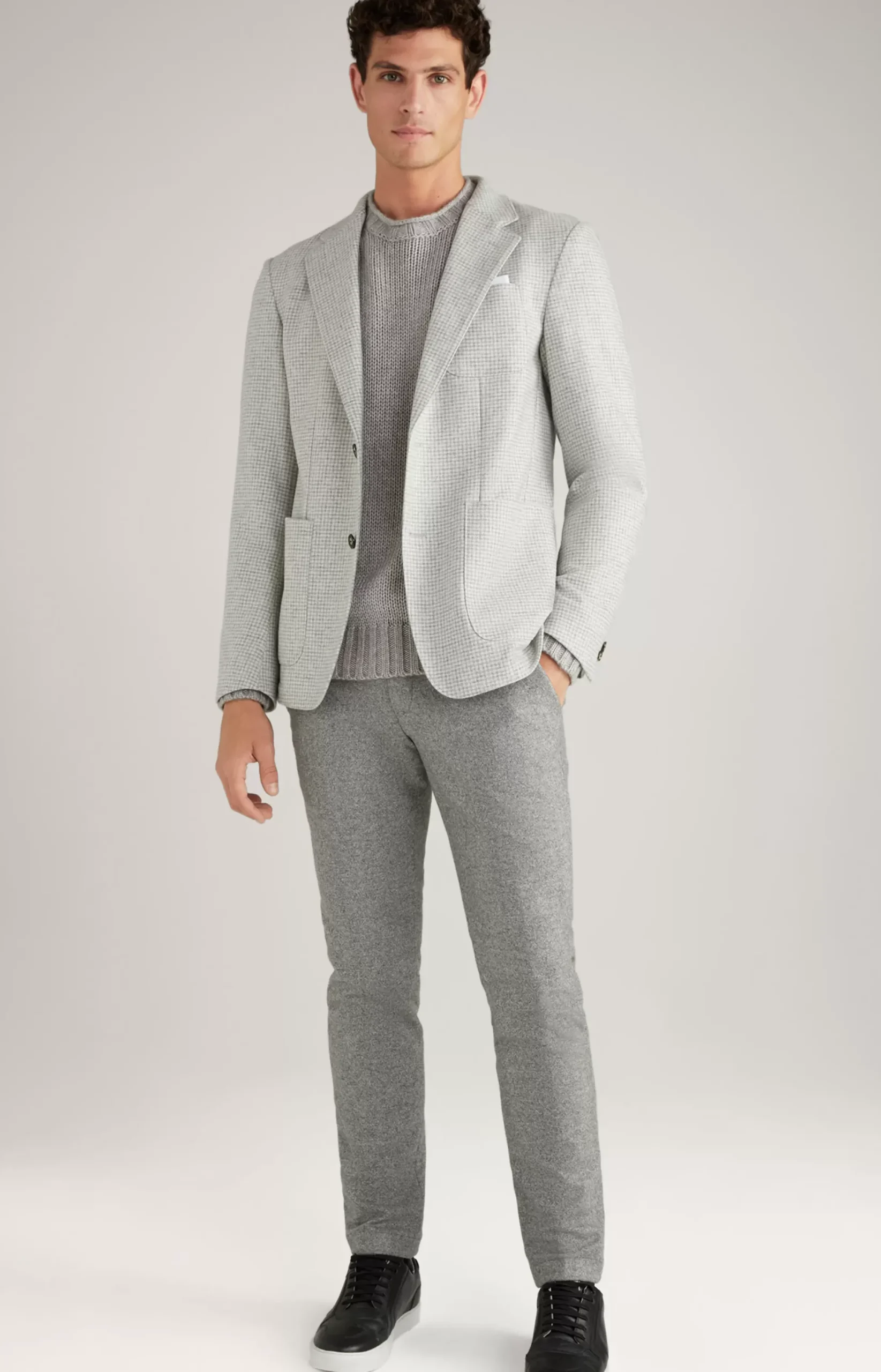 JOOP! Laig Jacket in light grey/off-white