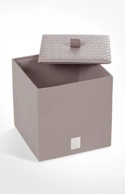 Discount JOOP! Large Bathline cosmetics box, grey-rosé herringbone medium grey 2