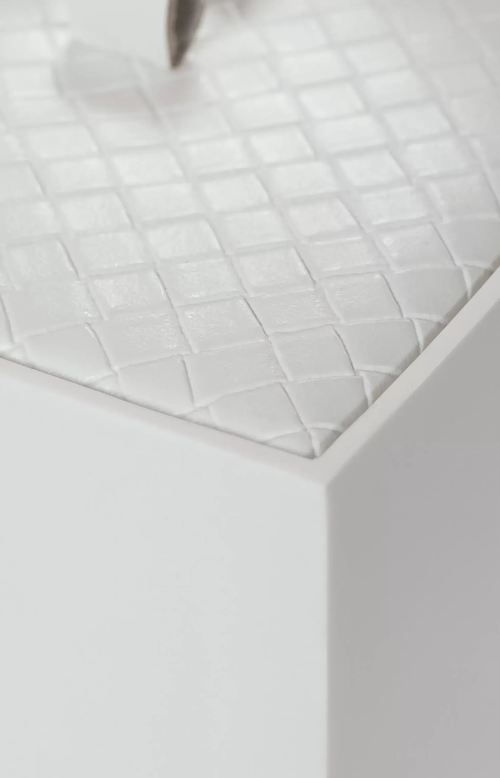 Best JOOP! Large Bathline White Cosmetic Box, fishbone light beige