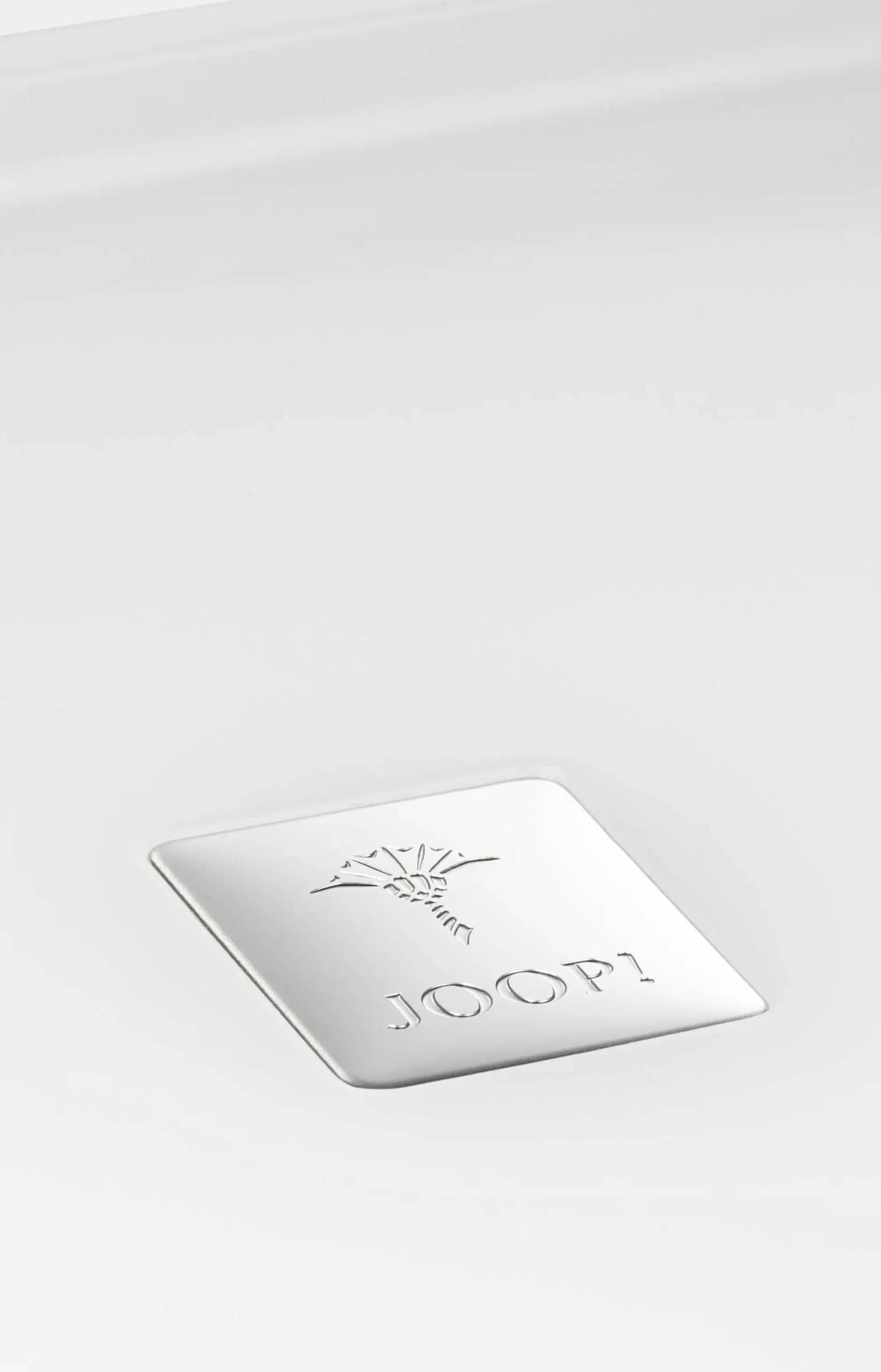 Outlet JOOP! Large Crystal Line tray in white plain light beige