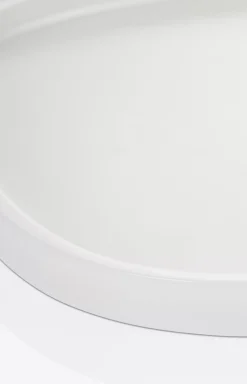 Outlet JOOP! Large Crystal Line tray in white plain light beige