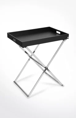 New JOOP! Large Homeline, side table, black/silver fishbone black 1