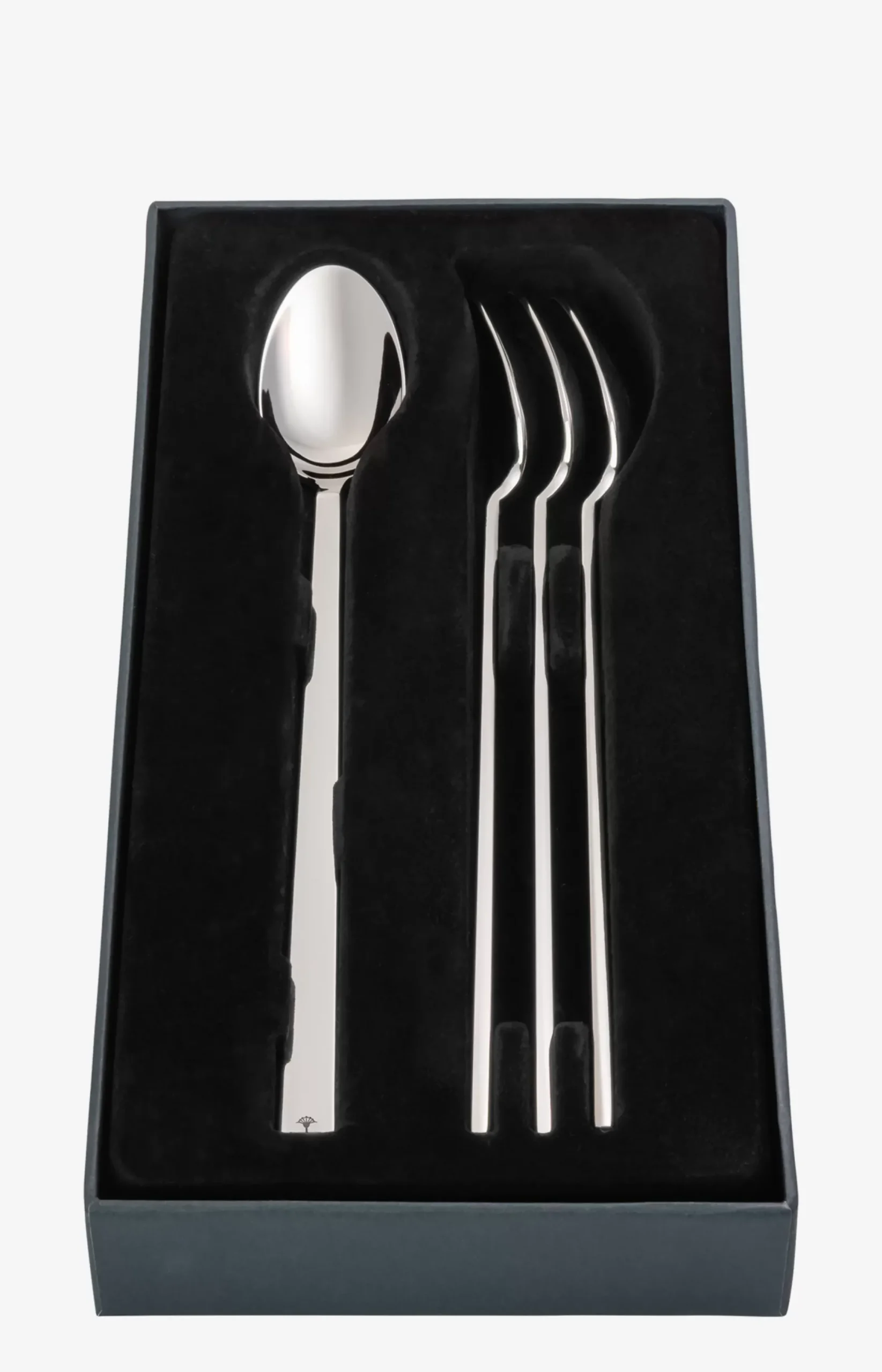 Hot JOOP! Latte Macchiato Spoon Dining Glamour - 4 pcs. - Shiny silver