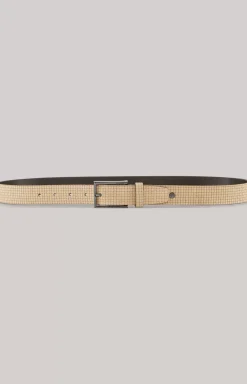 JOOP! Leather Belt in beige